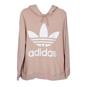Adidas | Originals Classic Trefoil Logo Blush Pink Hoodie Size X-Large